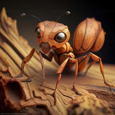 3D model Calyptomyrmex barak (STL)